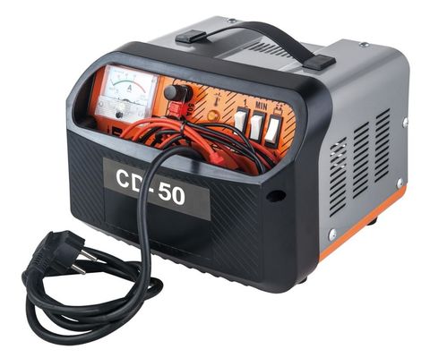 carregador de bateria portátil do carro de 30A 40A 50A 12 volts 24 volts com interruptor manual